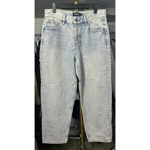 Desigual Bedazzled Jeans Denim Sz 10 Eu 40
